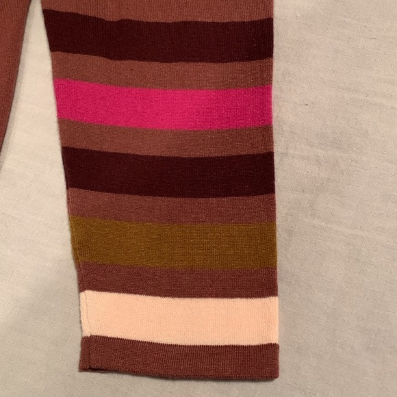 Title Nine Women’s Offsite Synergy Crew Neck Sweater Stripe SZ Large - Picture 3 of 11